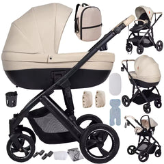 Бебешка Количка 3в1 PREMIUM LUXE