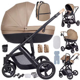 Бебешка Количка 3в1 PREMIUM LUXE