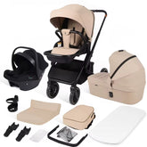 Бебешка количка 3в1 Baby Voyage – цялостен изглед с модерен дизайн