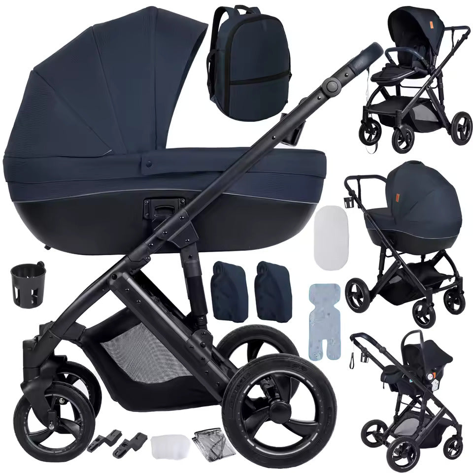 Бебешка Количка 3в1 PREMIUM LUXE