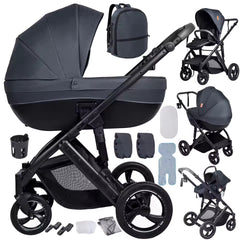 Бебешка Количка 3в1 PREMIUM LUXE